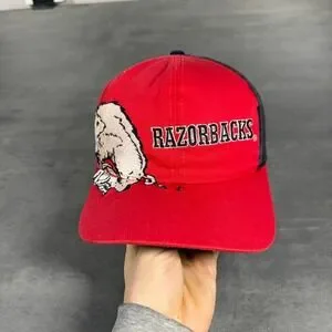 twins enterprise | Accessories | Vintage Arkansas Razorbacks Snapback ...